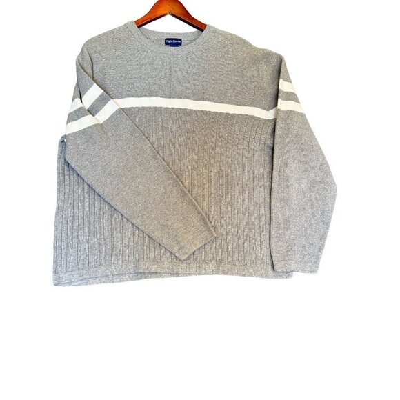 High Sierra Other - High Sierra Crew Neck Men's Sweaters Gray 100% Cotton Size XL Made in Australia